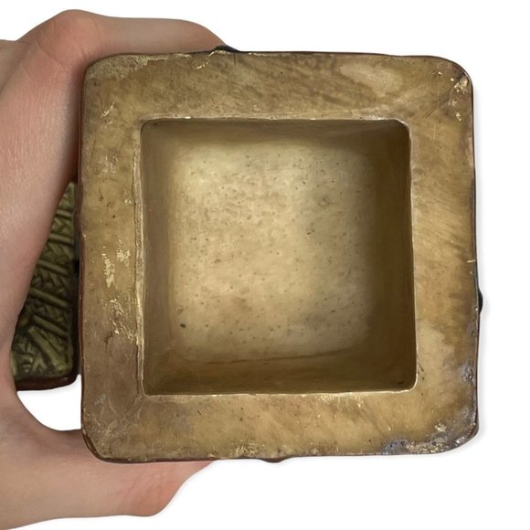 Small Trinket Box Rustic Tree Cabin Decor Oriental Ring Box - Picture 8 of 12